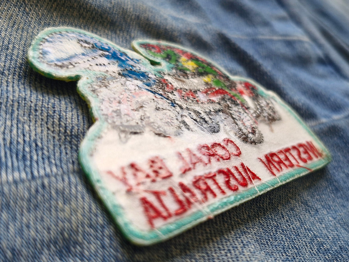 Coral Bay Western Australia | Travel Iron-On Embroidered Patch