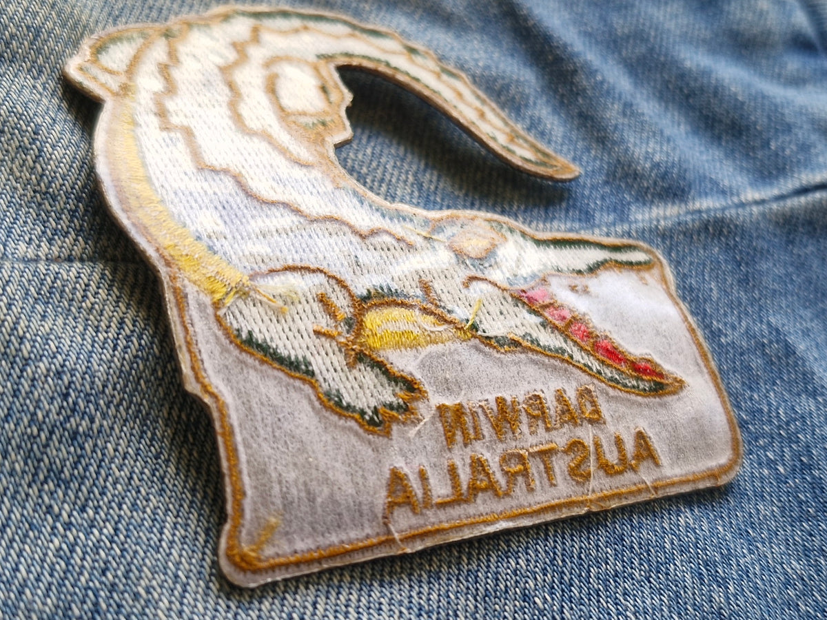 Darwin Crocodile NT embroidered patch — additional product photo 4