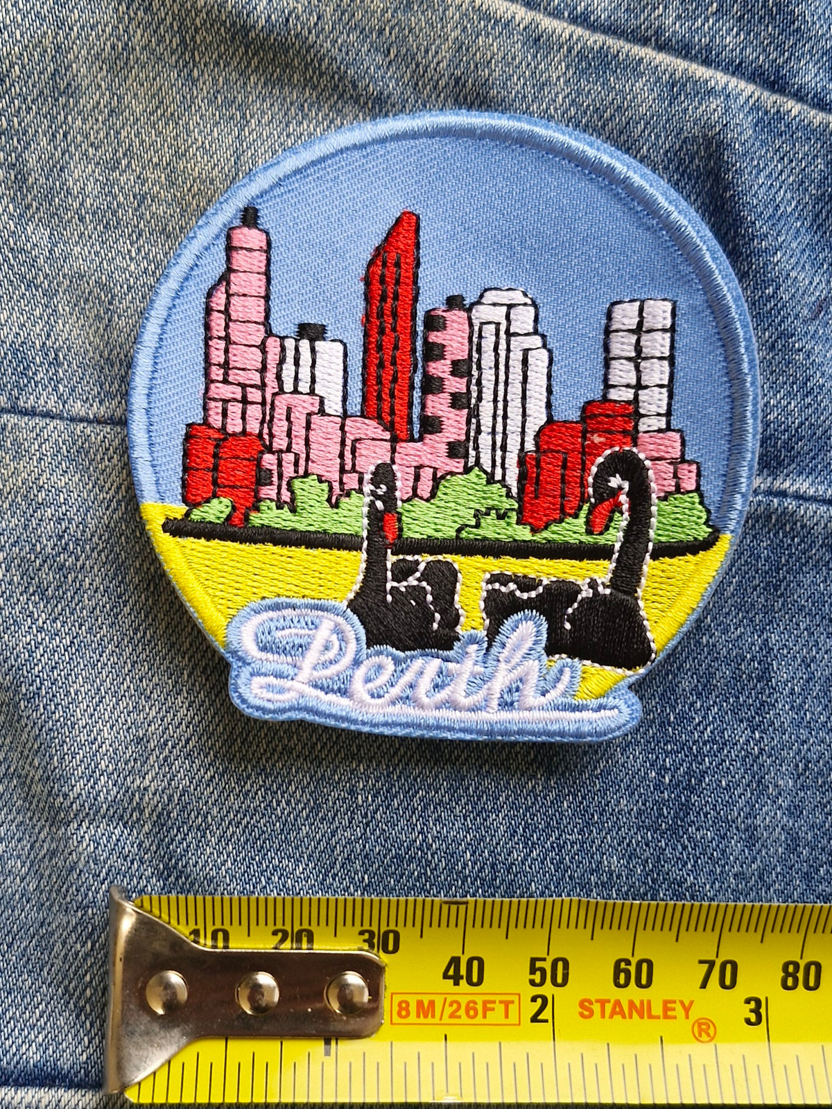Perth Western Australia | Travel Iron-On Embroidered Patch