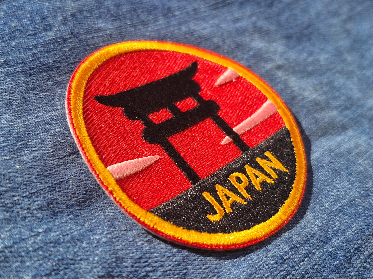 Japan | Travel Iron-On Embroidered Patch