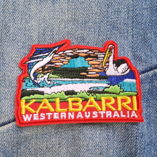 Kalbarri Western Australia | Travel Iron-On Embroidered Patch