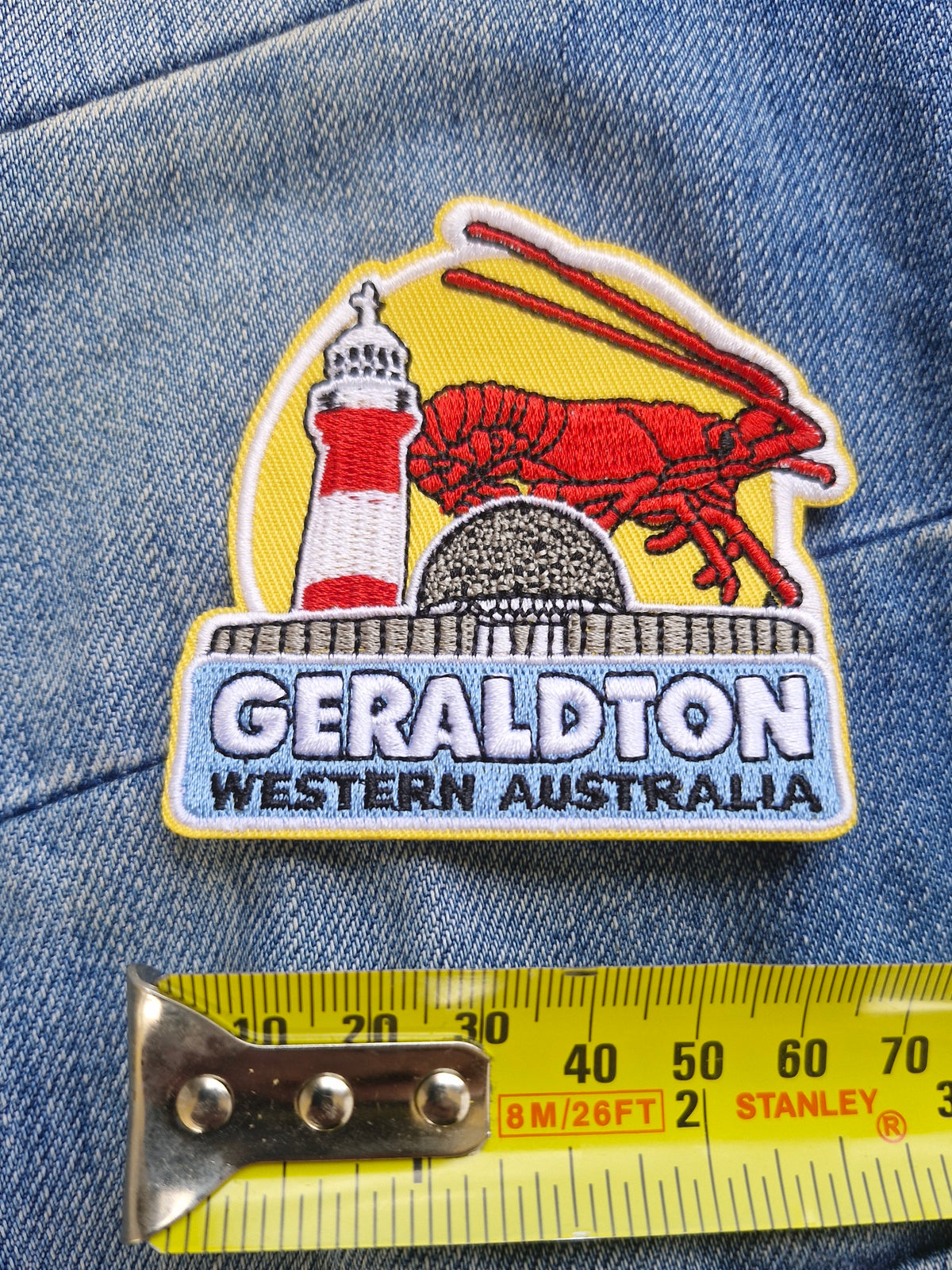 Geraldton WA embroidered patch — additional product photo 3