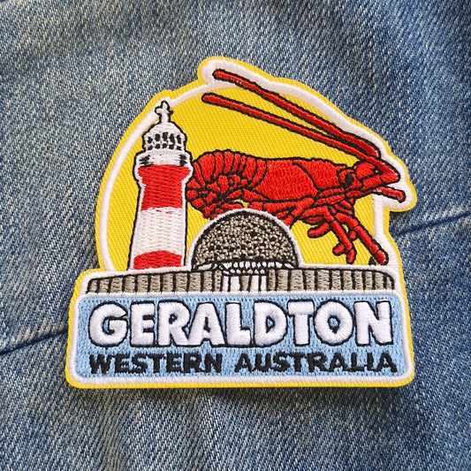 Geraldton Western Australia | Travel Iron-On Embroidered Patch