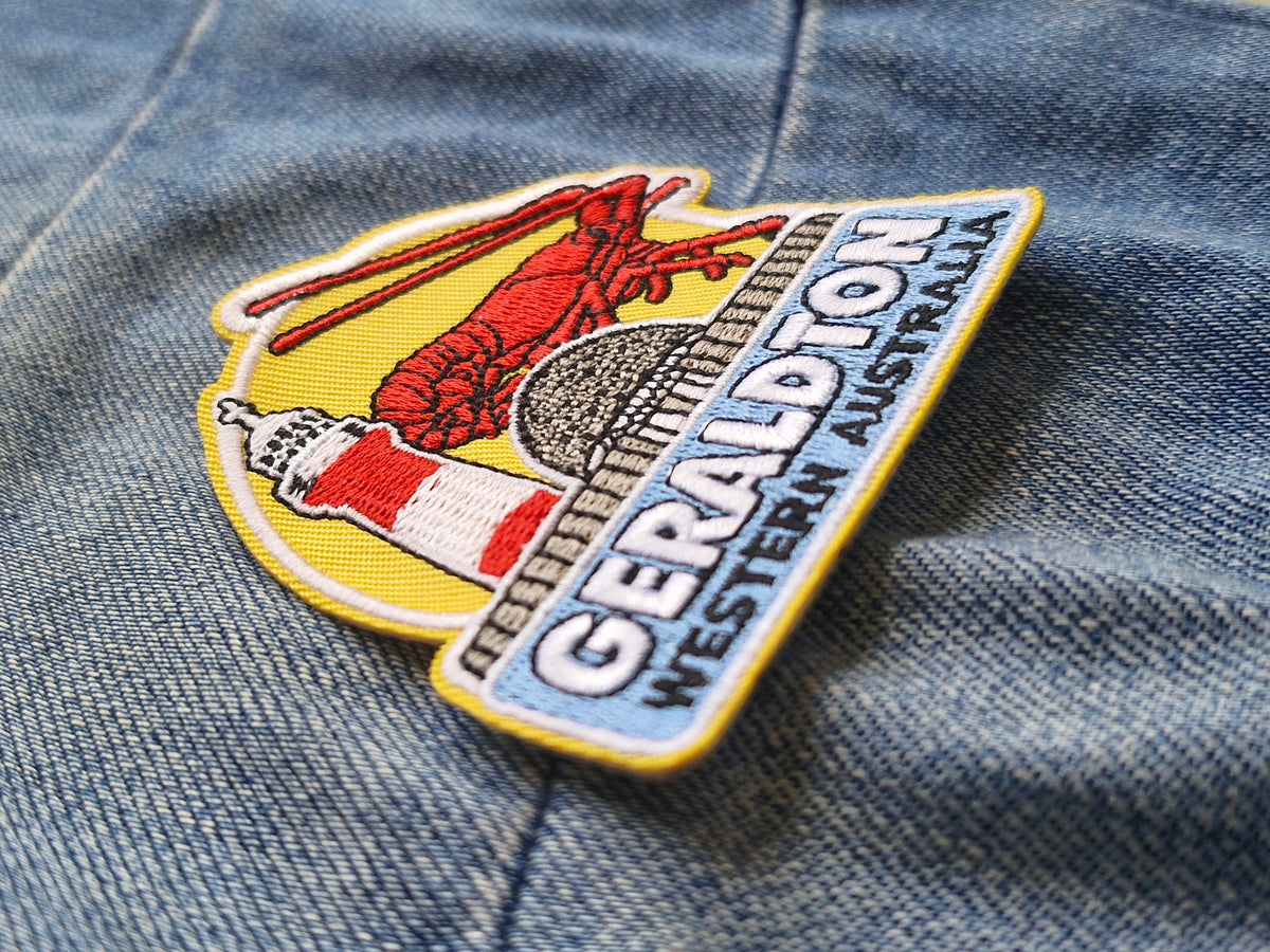 Geraldton WA embroidered patch — additional product photo 2