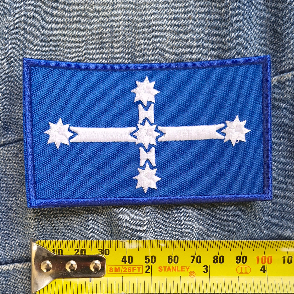 Eureka Stockade Rebellion Flag | Embroidered Iron-On Patch
