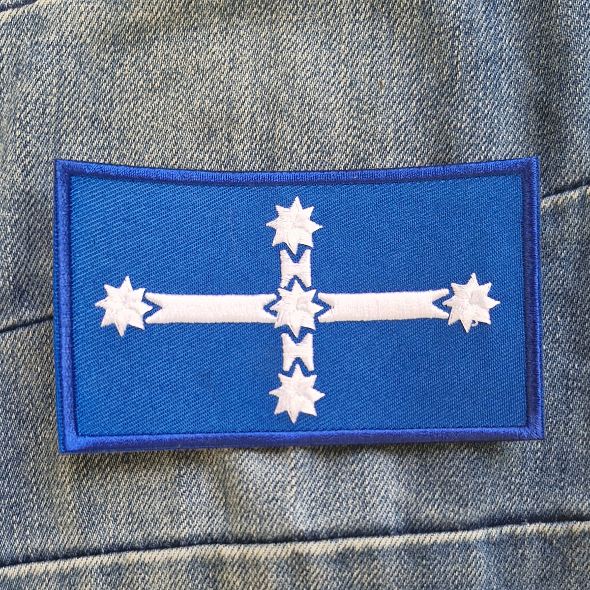 Eureka Stockade Rebellion Flag | Embroidered Iron-On Patch