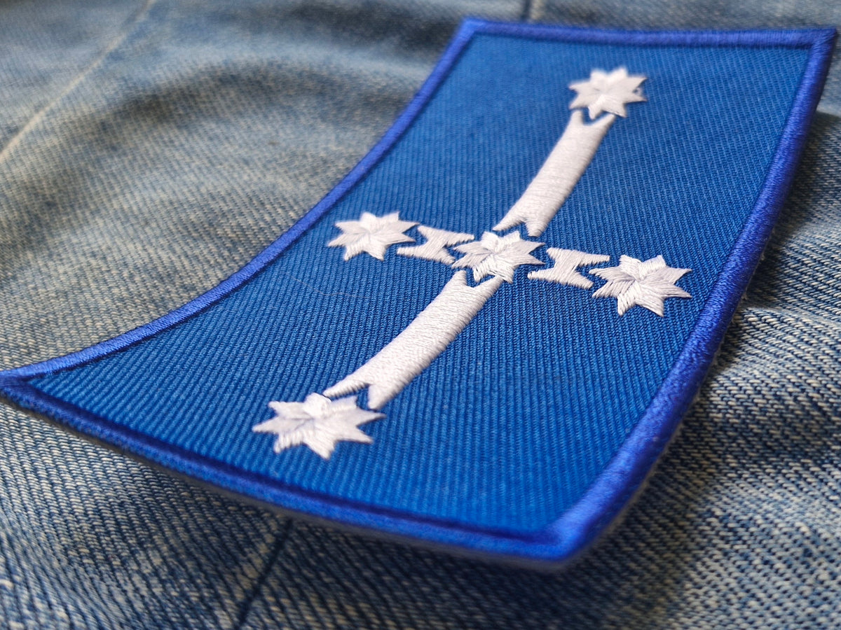Eureka Stockade Rebellion Flag | Embroidered Iron-On Patch
