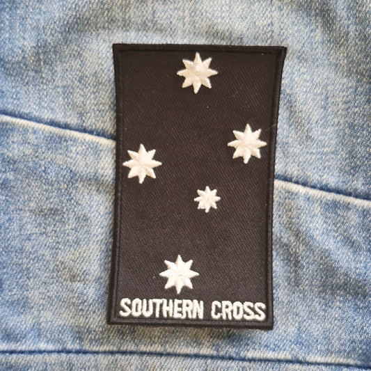 Southern Cross | Travel Iron-On Embroidered Patch
