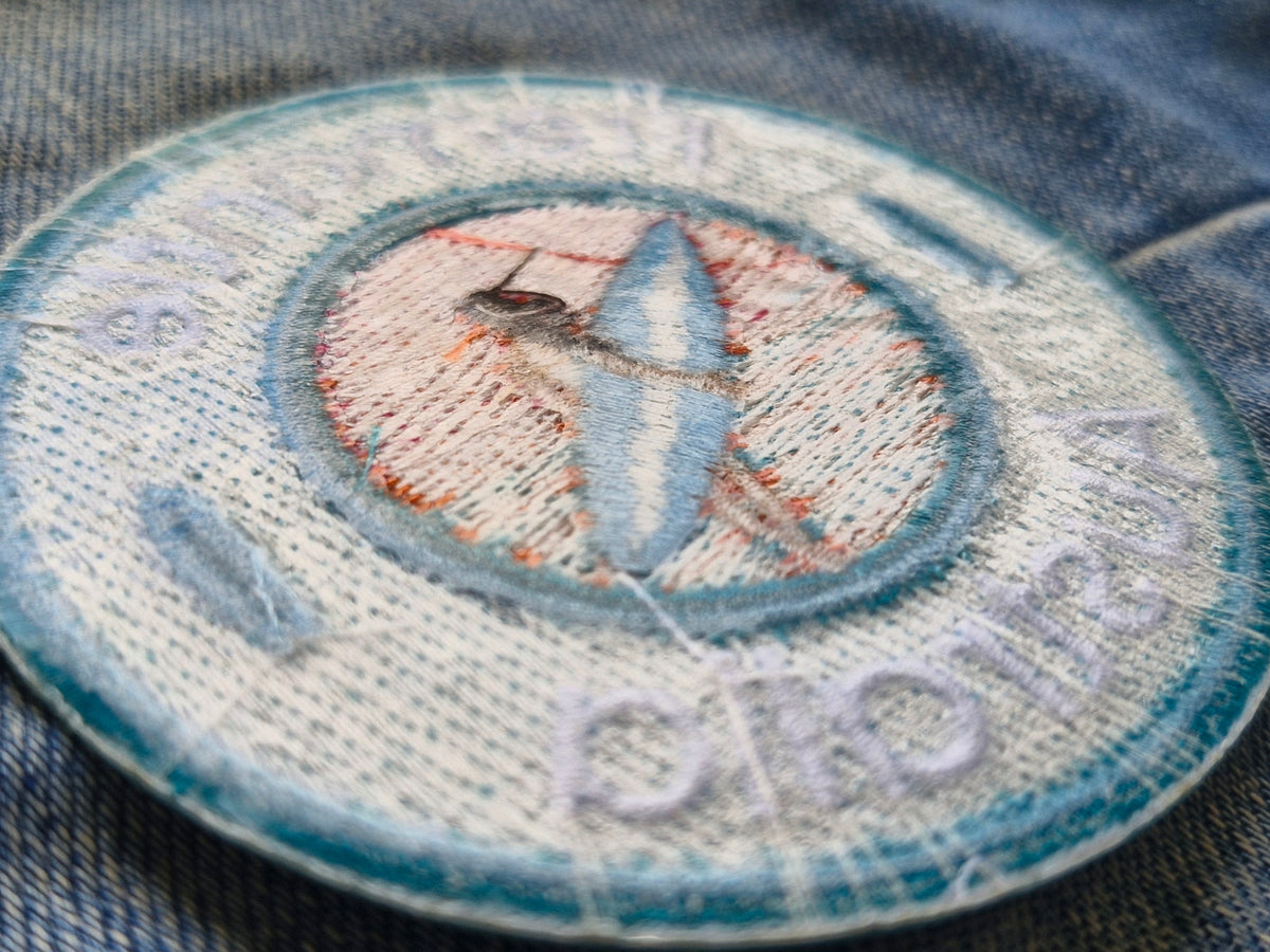 Fremantle Surfer West Australian | Travel Iron-On Embroidered Patch