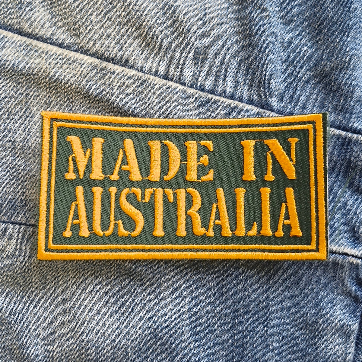 Made in Australia Surf Design embroidered patch — FAR OUT PATCHES product photograph