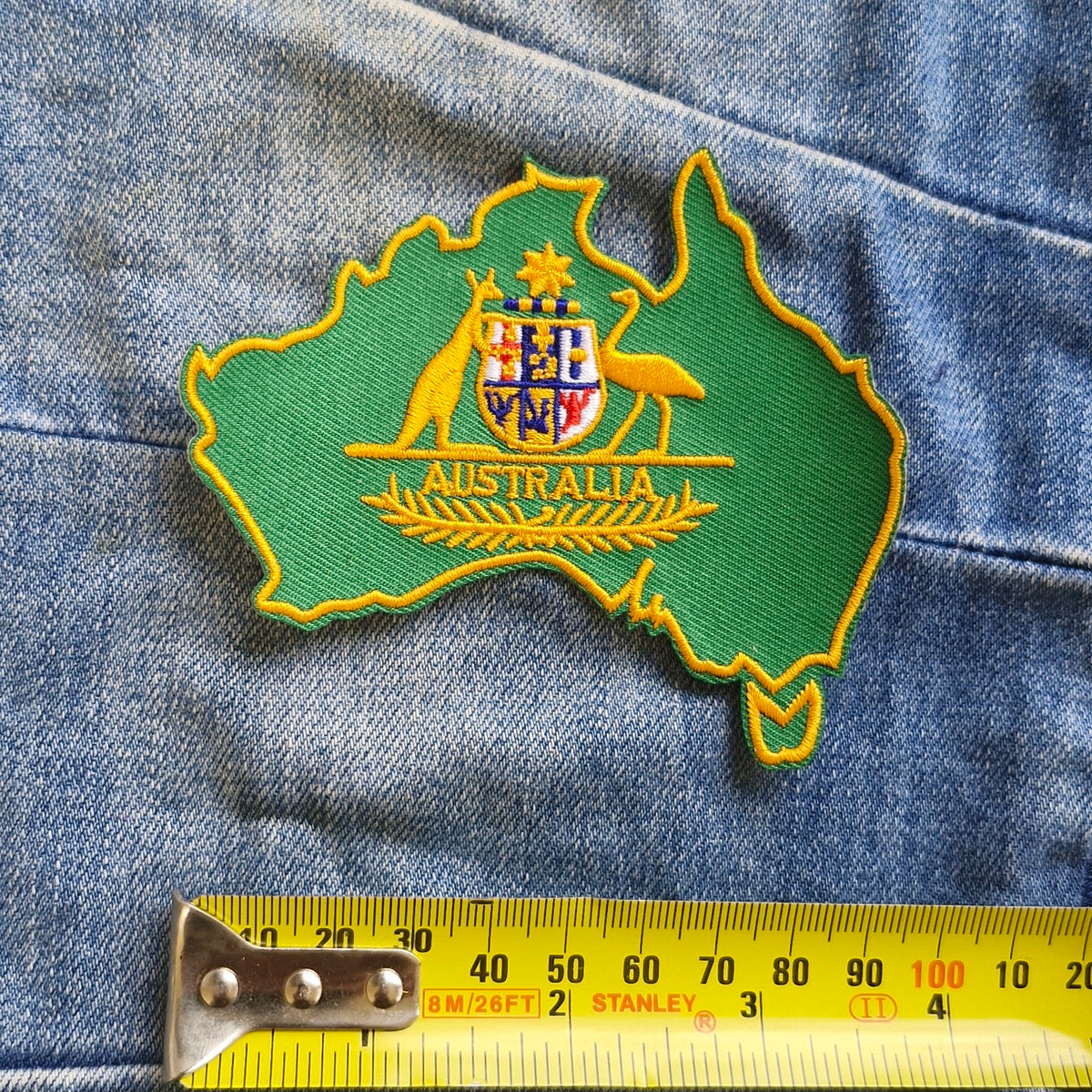Australia Olympics Green & Gold Crest | Iron-On Patch