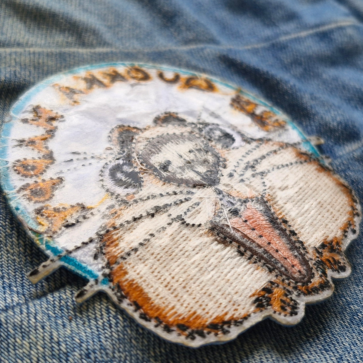 Rottnest Island Quokka WA | Travel Iron-On Embroidered Patch