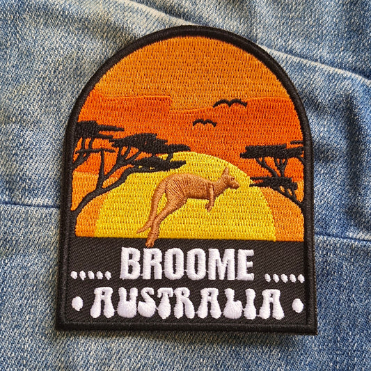 Broome Western Australia | Travel Iron-On Embroidered Patch