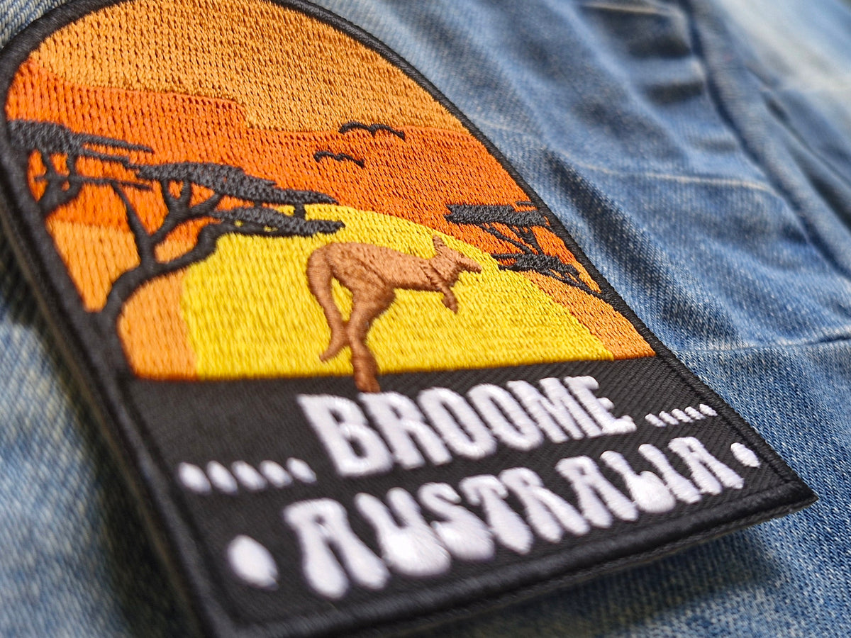 Broome Western Australia | Travel Iron-On Embroidered Patch