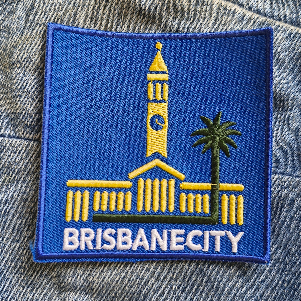 Brisbane Queensland Australia | Travel Iron-On Embroidered Patch
