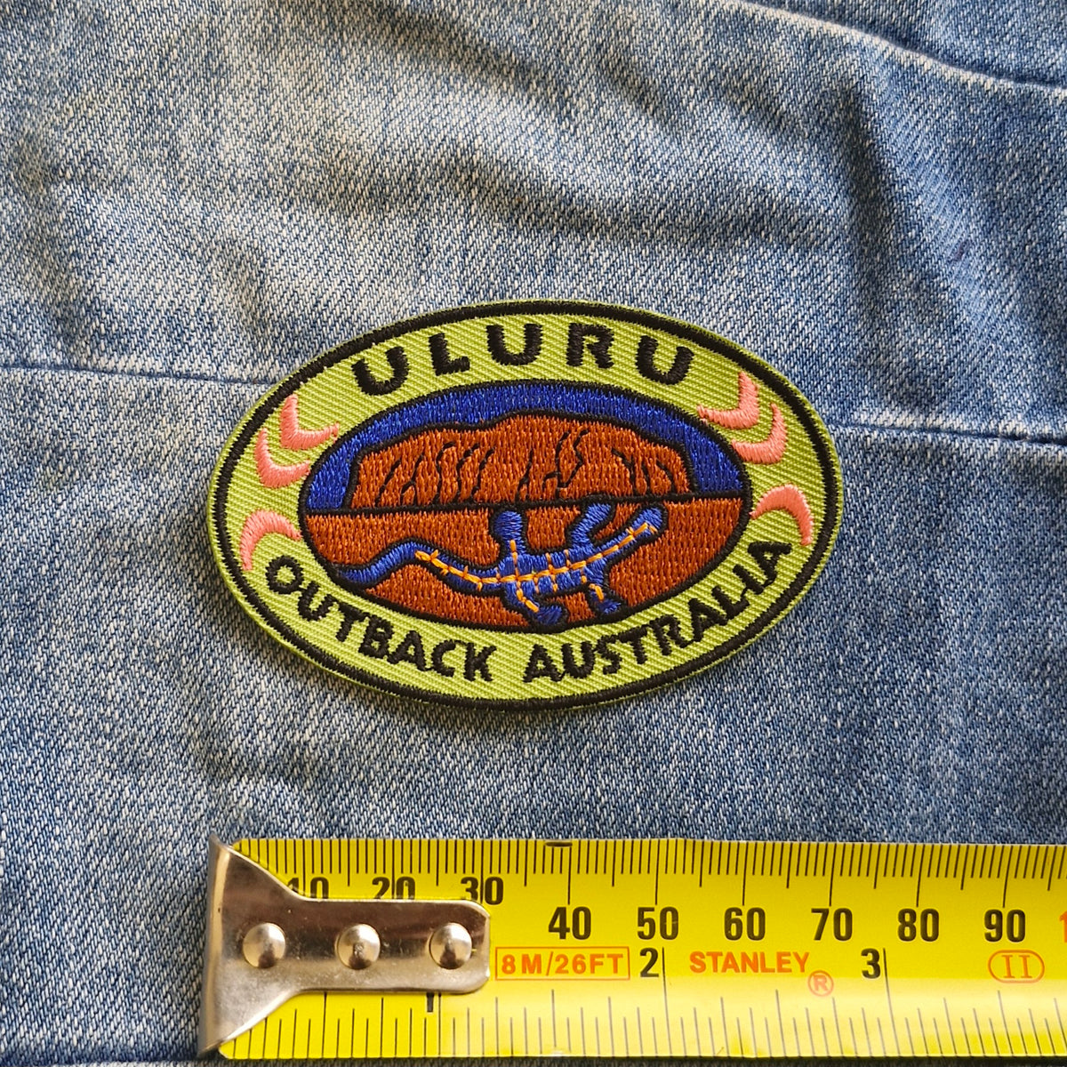 Uluru Outback Australia | Travel Iron-On Embroidered Patch