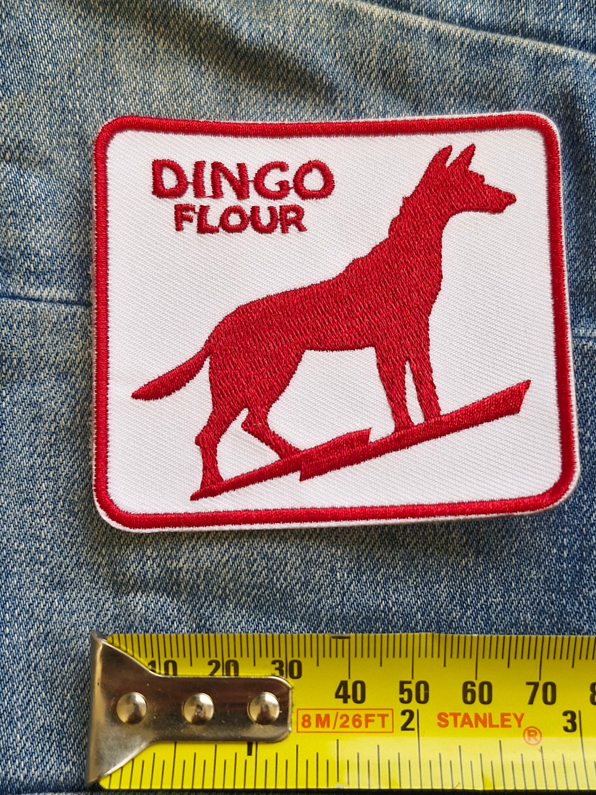 Dingo Flour Western Australia | Travel Iron-On Embroidered Patch