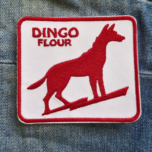 Dingo Flour Western Australia | Travel Iron-On Embroidered Patch