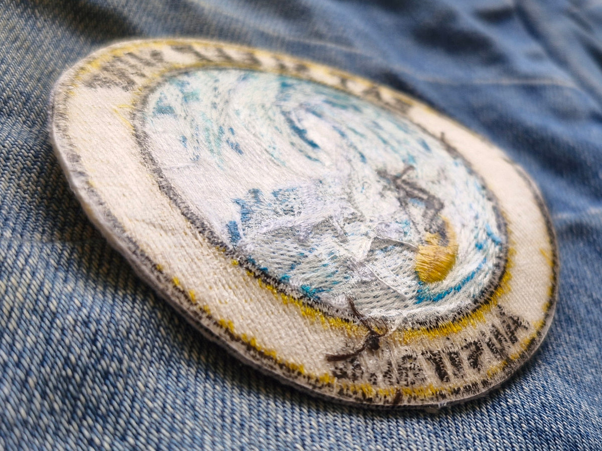 Eat Sleep Surf Australia | Travel Iron-On Embroidered Patch