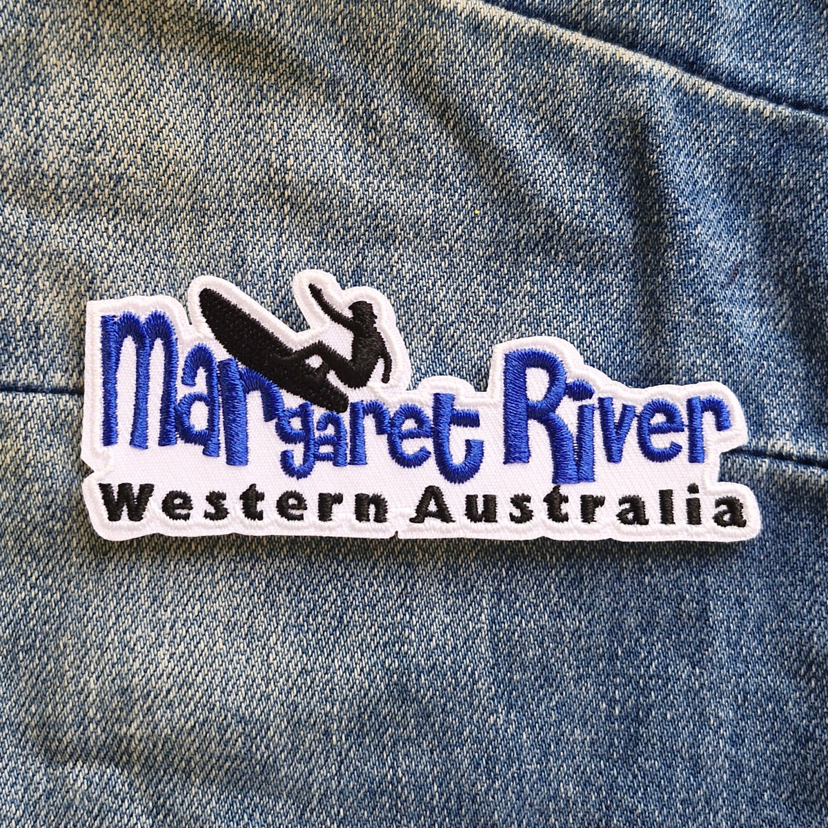 Margaret River WA embroidered patch — FAR OUT PATCHES product photograph