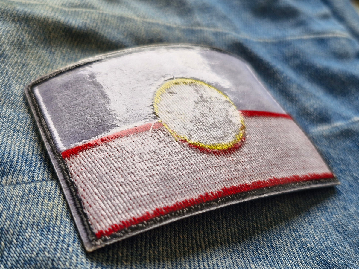 Aboriginal Flag Australia | Embroidered Iron-On Patch