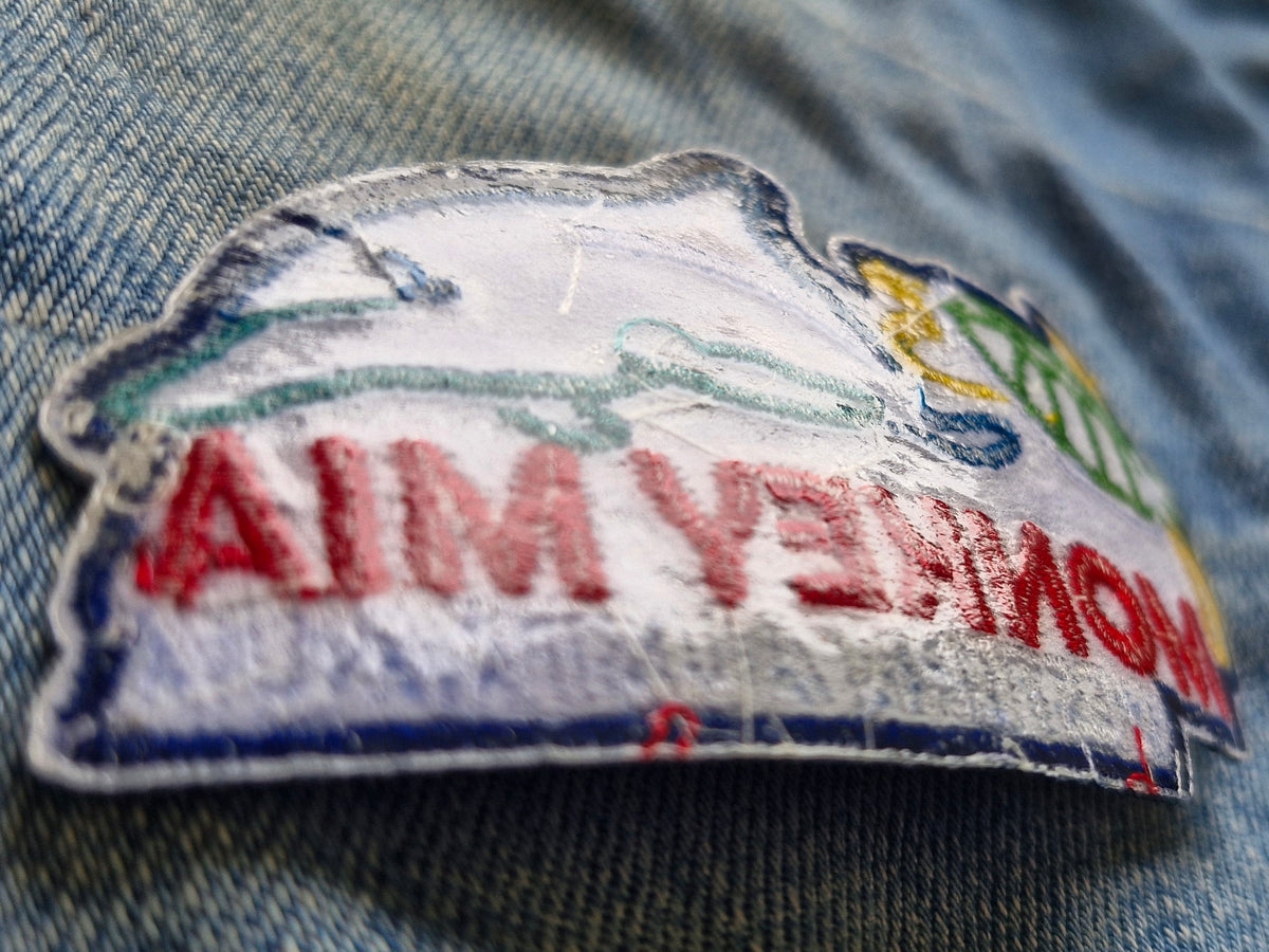 Monkey Mia Western Australia | Travel Iron-On Embroidered Patch