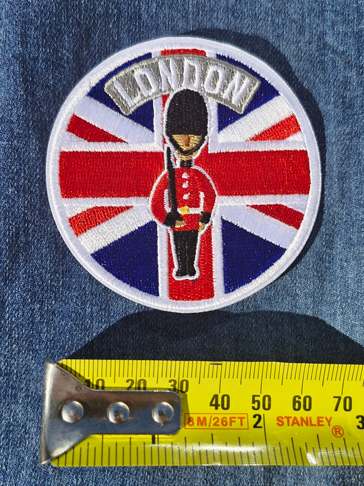 London UK | Travel Iron-On Embroidered Patch