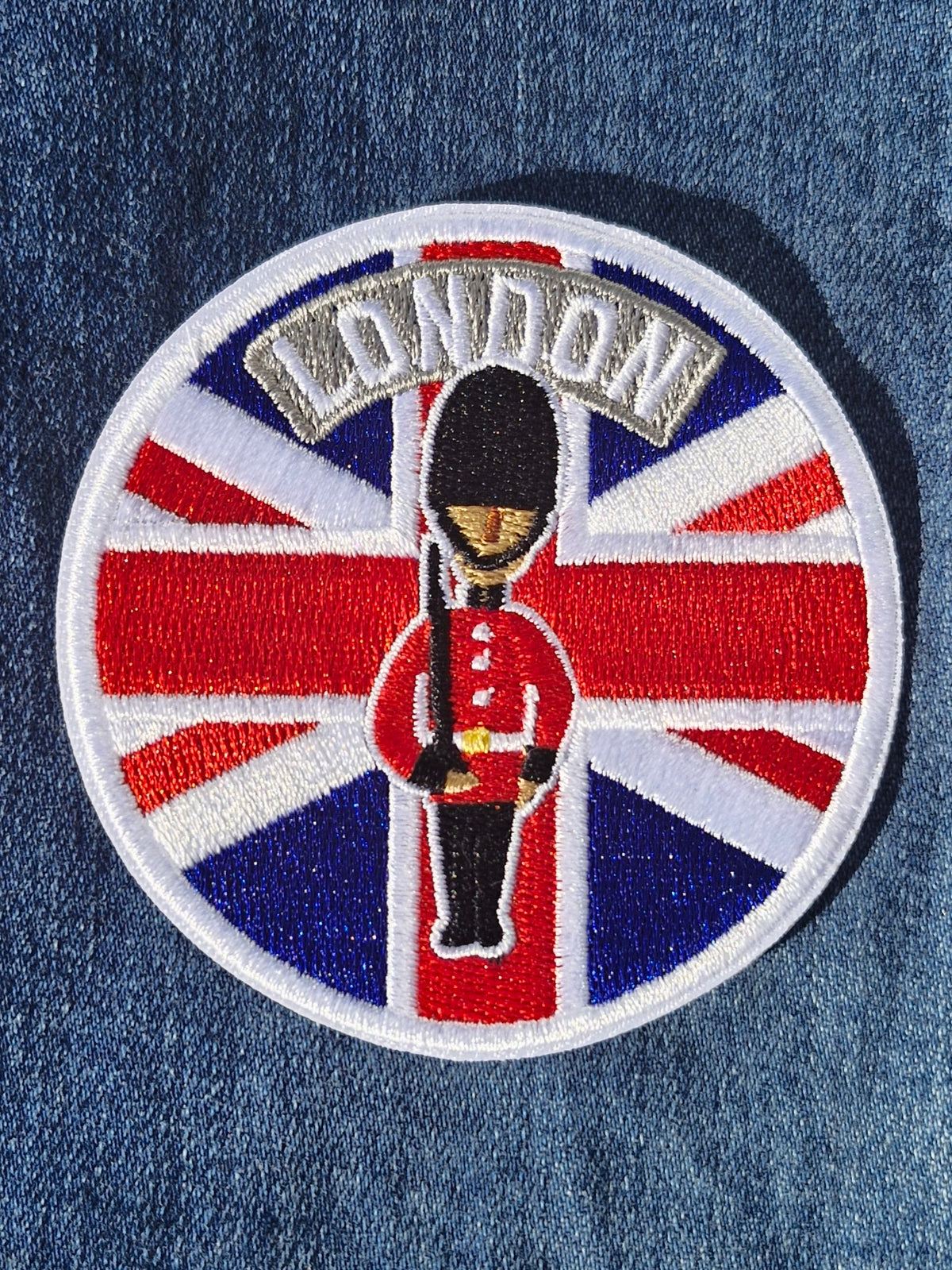 London UK | Travel Iron-On Embroidered Patch