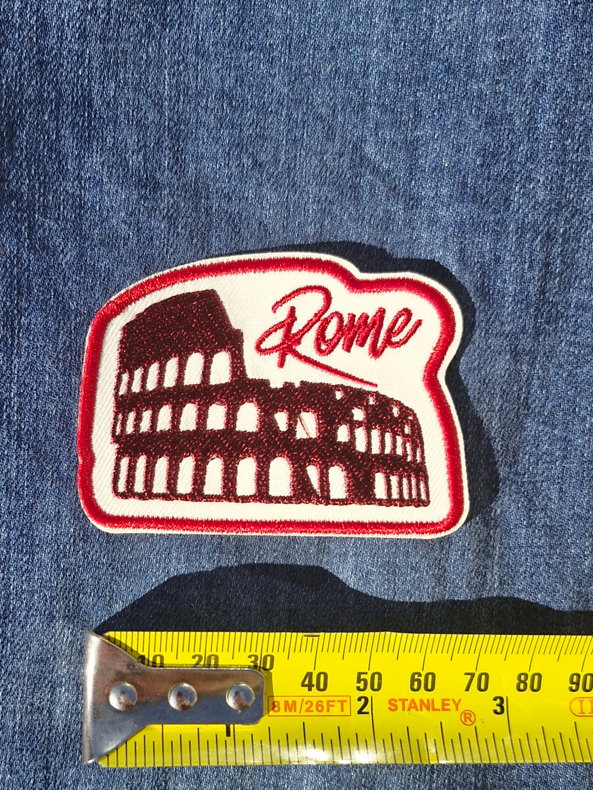 Rome Italy | Travel Iron-On Embroidered Patch