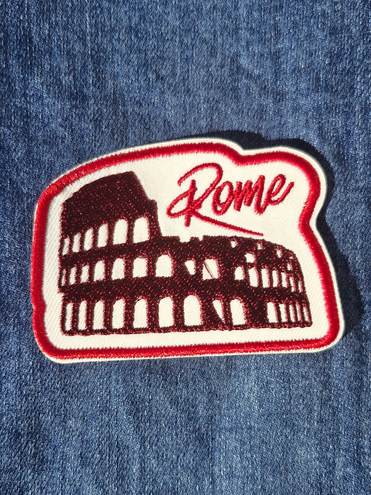 Rome Italy | Travel Iron-On Embroidered Patch