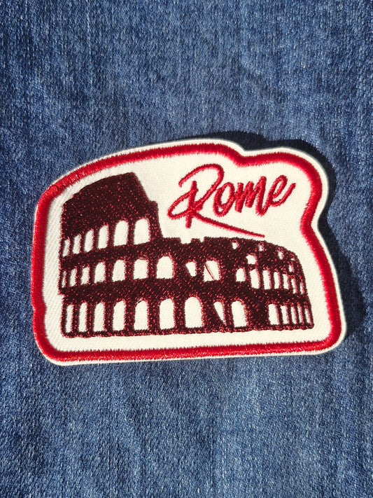 Rome Italy | Travel Iron-On Embroidered Patch
