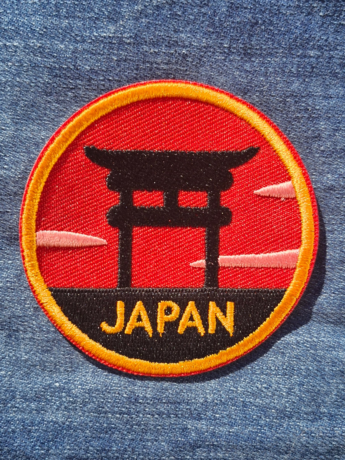 Japan | Travel Iron-On Embroidered Patch