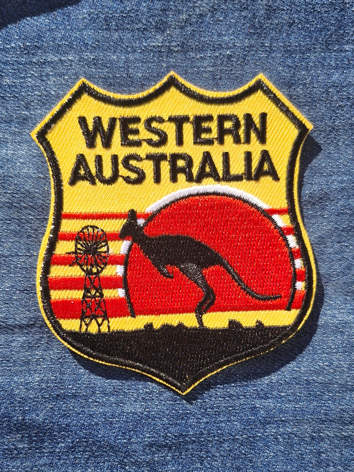 Western Australia Outback | Travel Iron-On Embroidered Patch
