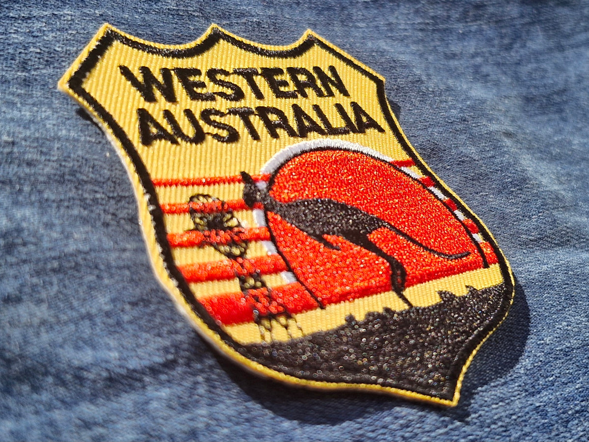 Western Australia Outback | Travel Iron-On Embroidered Patch